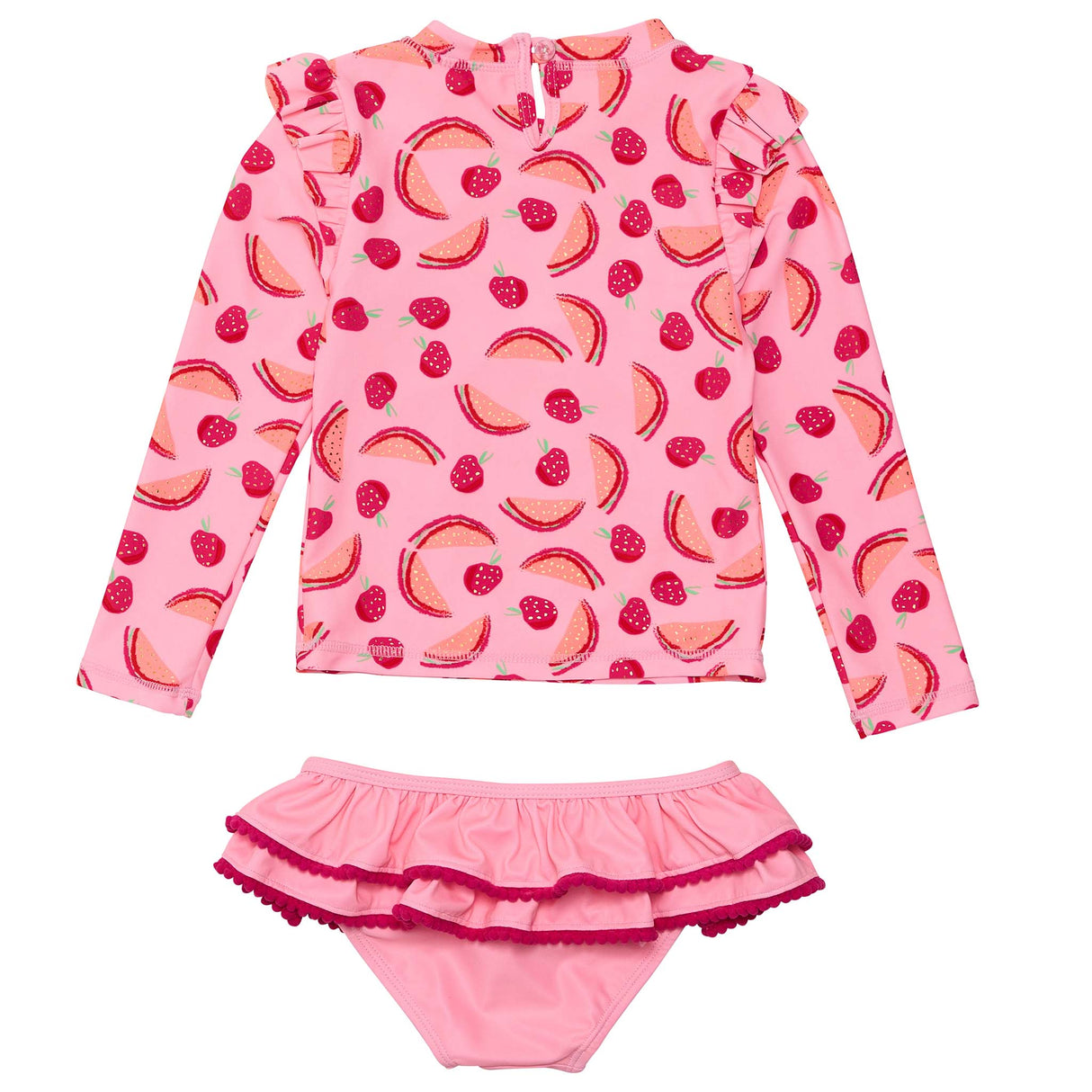 Berry Sweet LS Ruffle Set - HoneyBug 