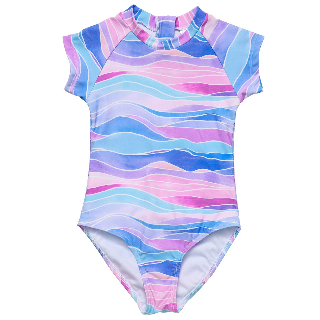 Water Hues SS Surf Suit - HoneyBug 