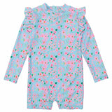 Daisy Chain LS Sunsuit - HoneyBug 