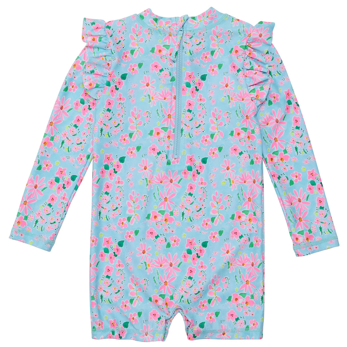 Daisy Chain LS Sunsuit - HoneyBug 