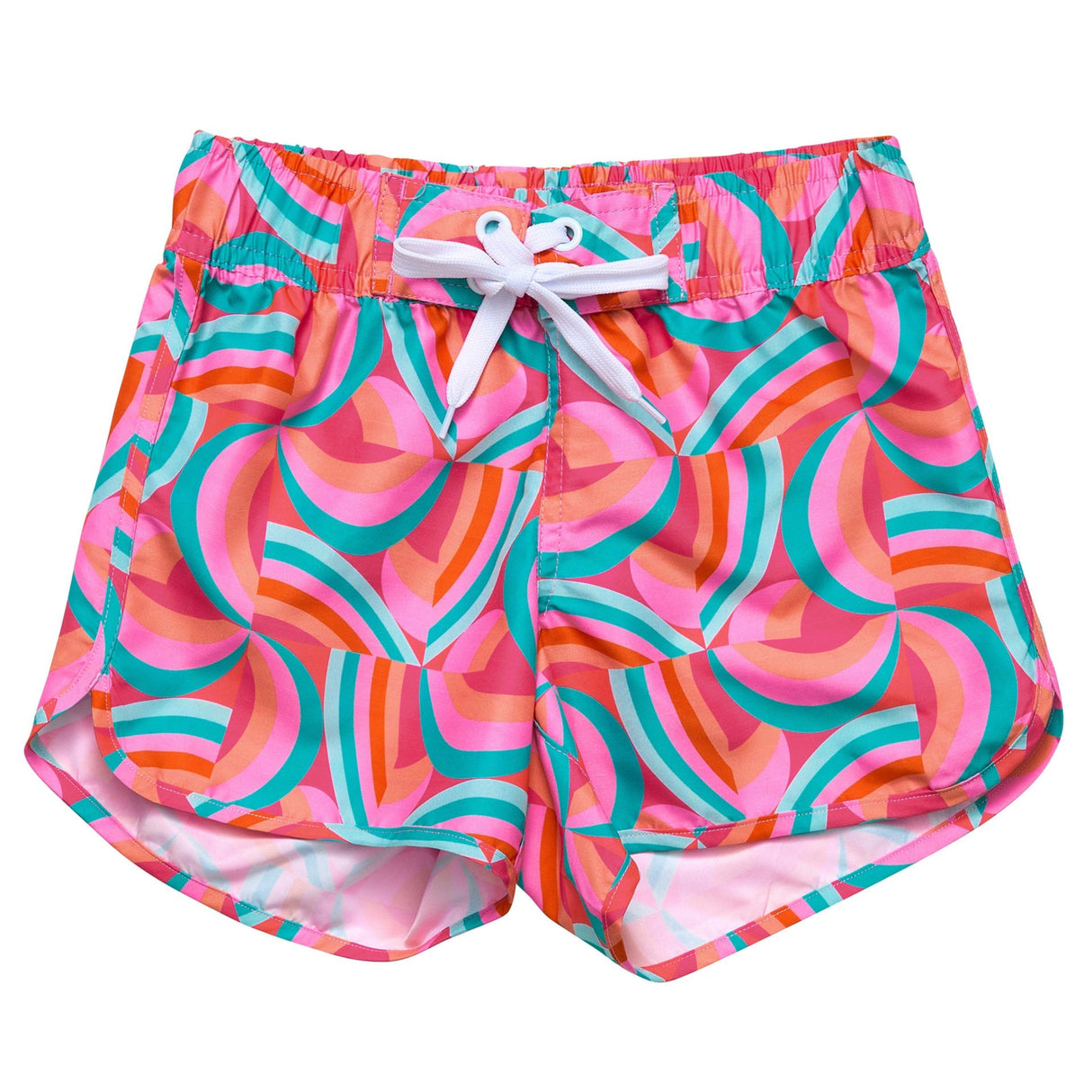 Geo Melon Sustainable Board Shorts - HoneyBug 