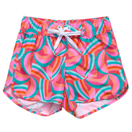 Geo Melon Sustainable Board Shorts - HoneyBug 