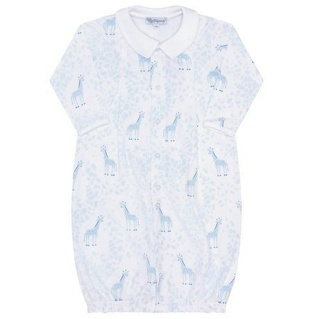 Blue Giraffe Print Converter Gown - HoneyBug 