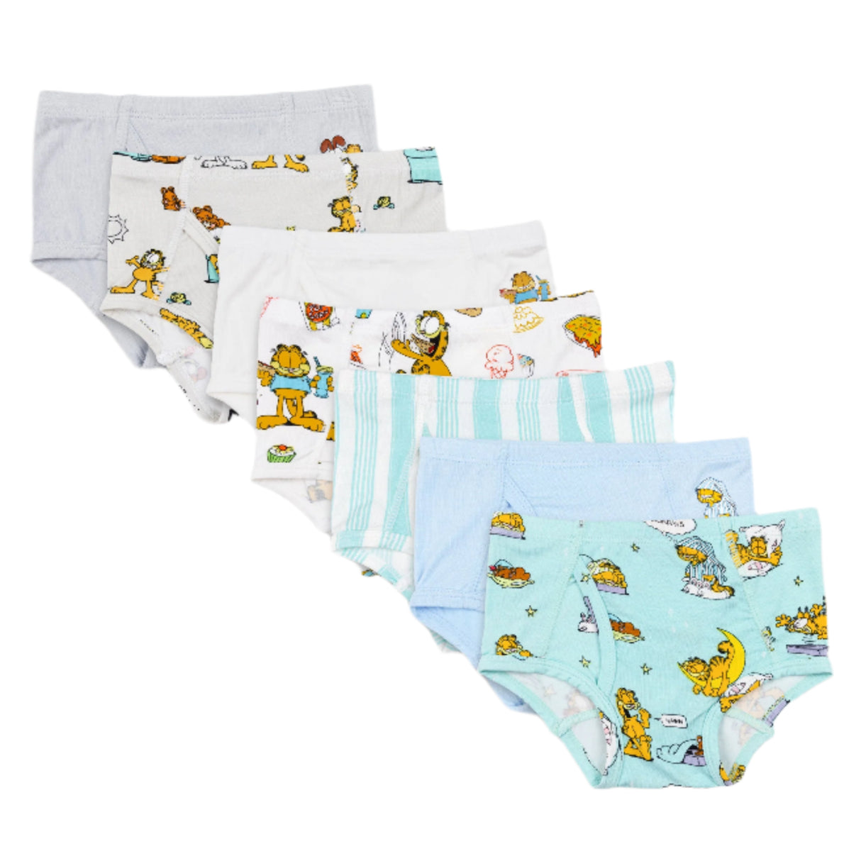Garfield Bamboo Boy's Underwear 7-Pack - HoneyBug 