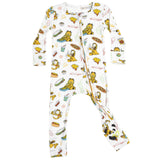 Garfield: Snack Attack Bamboo Convertible Footie - HoneyBug 