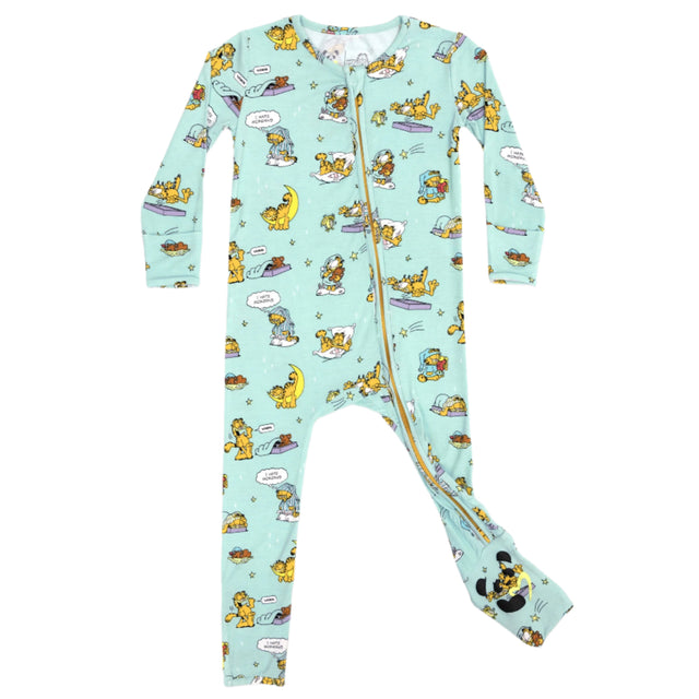 Garfield: Lazy Mondays Bamboo Convertible Footie - HoneyBug 