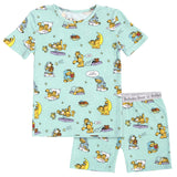 Garfield: Lazy Mondays Bamboo Kids Pajama Short Set - HoneyBug 