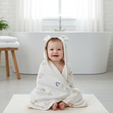 Organic Baby Towel - Rainbow