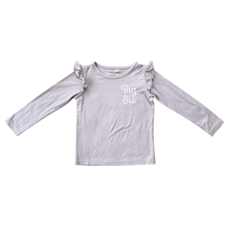 Girl's Long Sleeve Ruffle Top - HoneyBug 