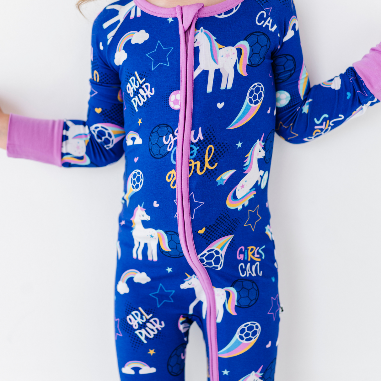 Unicorn Goals Convertible Footies