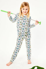 Long Sleeve Pajama Set - Golf - HoneyBug 