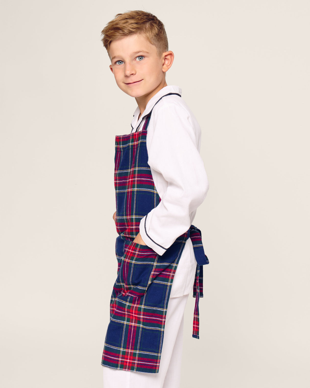 Kid's Apron in Windsor Tartan