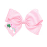 Rainbow Shamrock Hair Bow