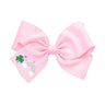 Rainbow Shamrock Hair Bow