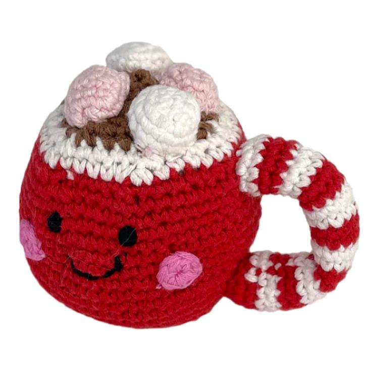 Hot Chocolate Plush Toy Rattle