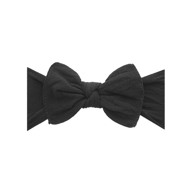 Baby Bloom Bows: Black - HoneyBug 