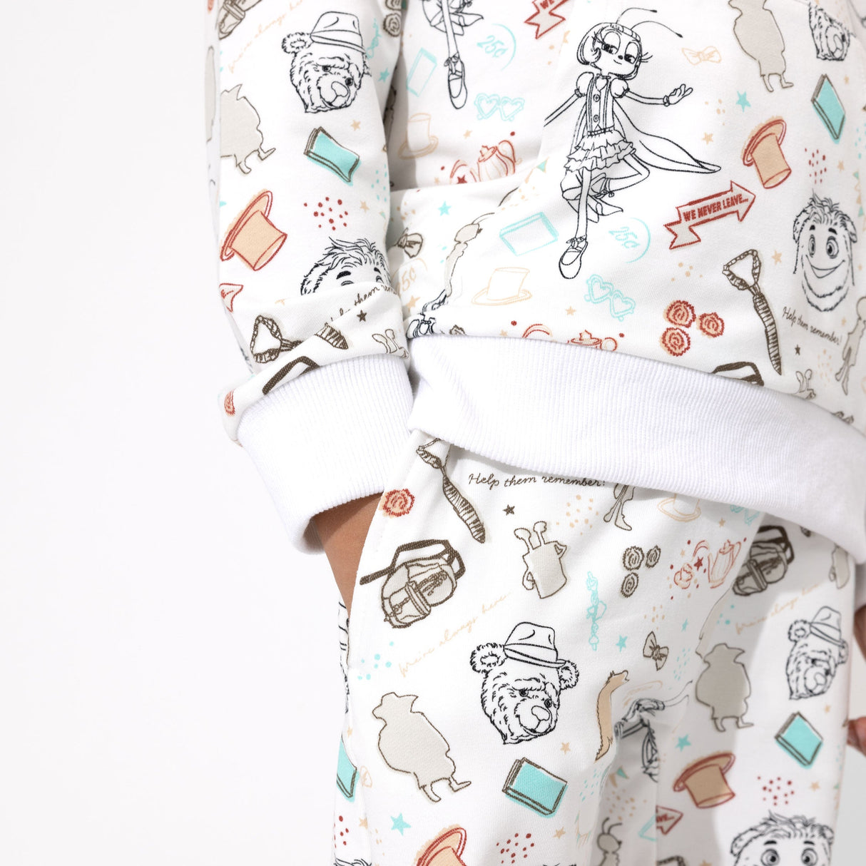 IF Keep Believing Bamboo Blend Kids Jogger Set - HoneyBug 