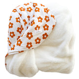 Tan Floral Ribbed Plush Blanket