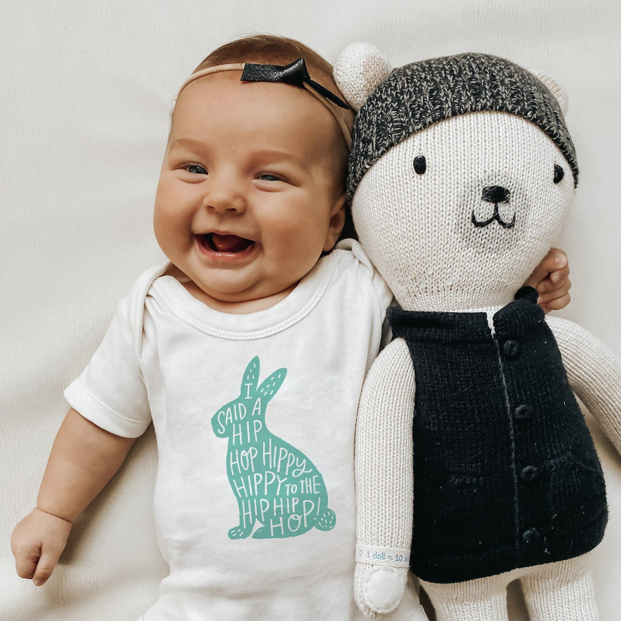 graphic bodysuit | hippy hoppy - HoneyBug 