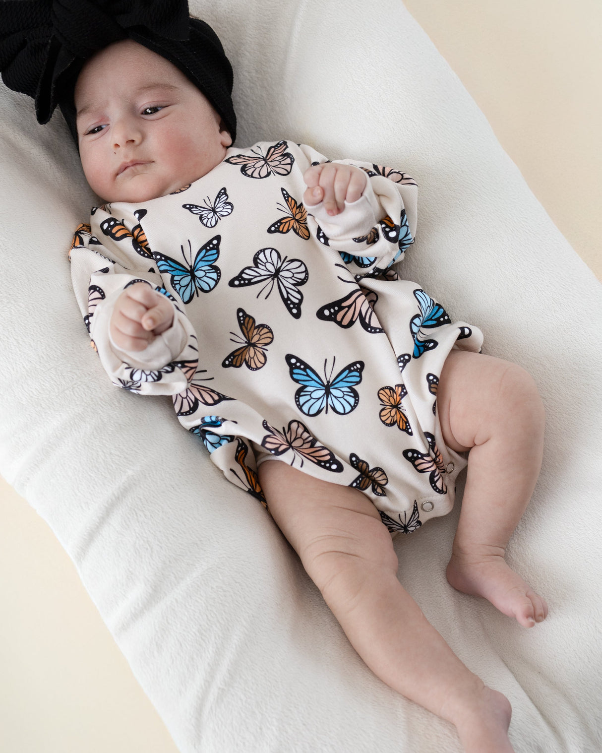 Bubble Romper | Butterflies - HoneyBug 