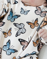 Bubble Romper | Butterflies - HoneyBug 