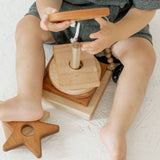 Wooden Shape Stacker