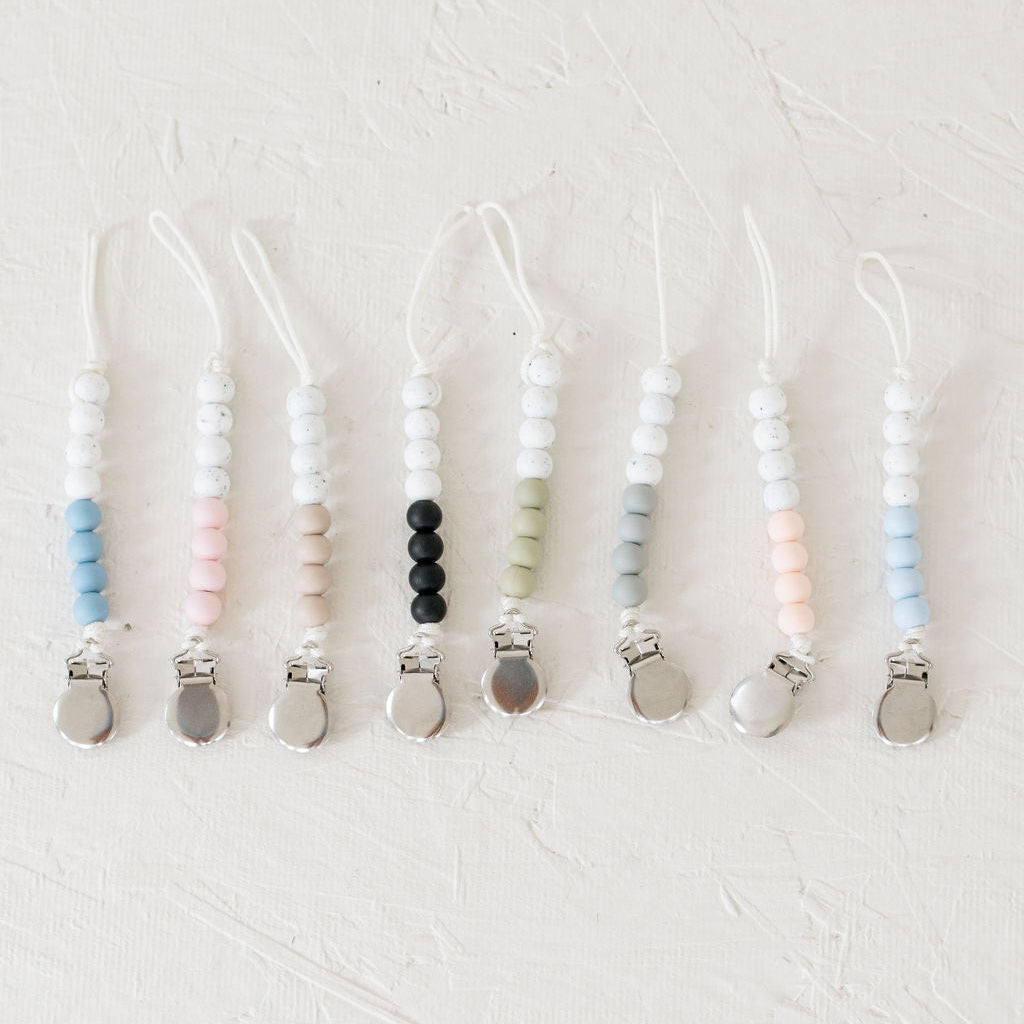 Chickadee Pacifier Clip