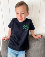 On My Mom's Last Nerve Tee w/ Aqua Print - HoneyBug 