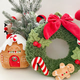 Festive Wreath - Green - HoneyBug 