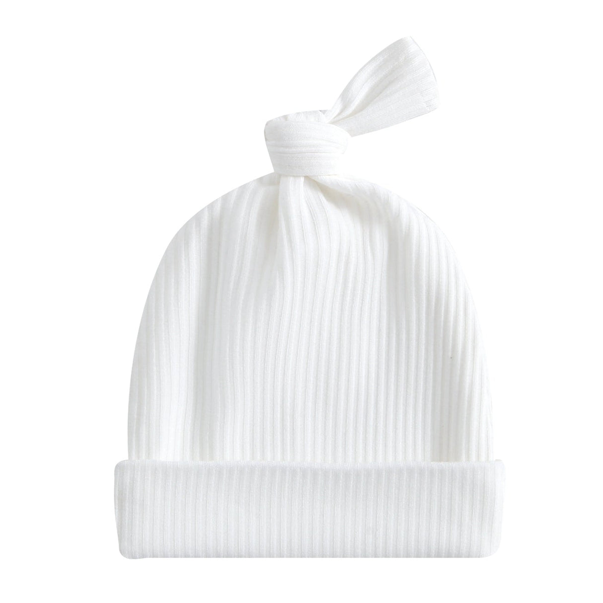 Snow Ribbed Baby Beanie Hat