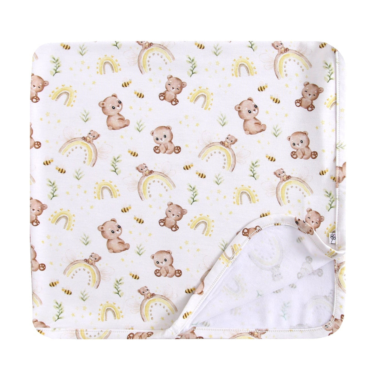 Sweet as Honey Swaddle Blanket
