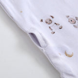 Little Lamb Zippered Baby Romper