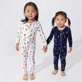 Ice Cream Bamboo Convertible Footie - HoneyBug 