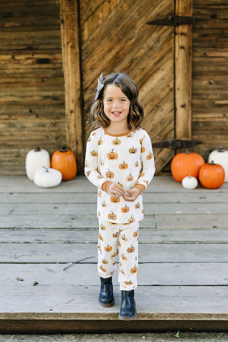 Pumpkins Bamboo Cozy Set - HoneyBug 