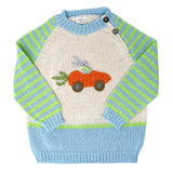 Carrot Car Easter Sweater