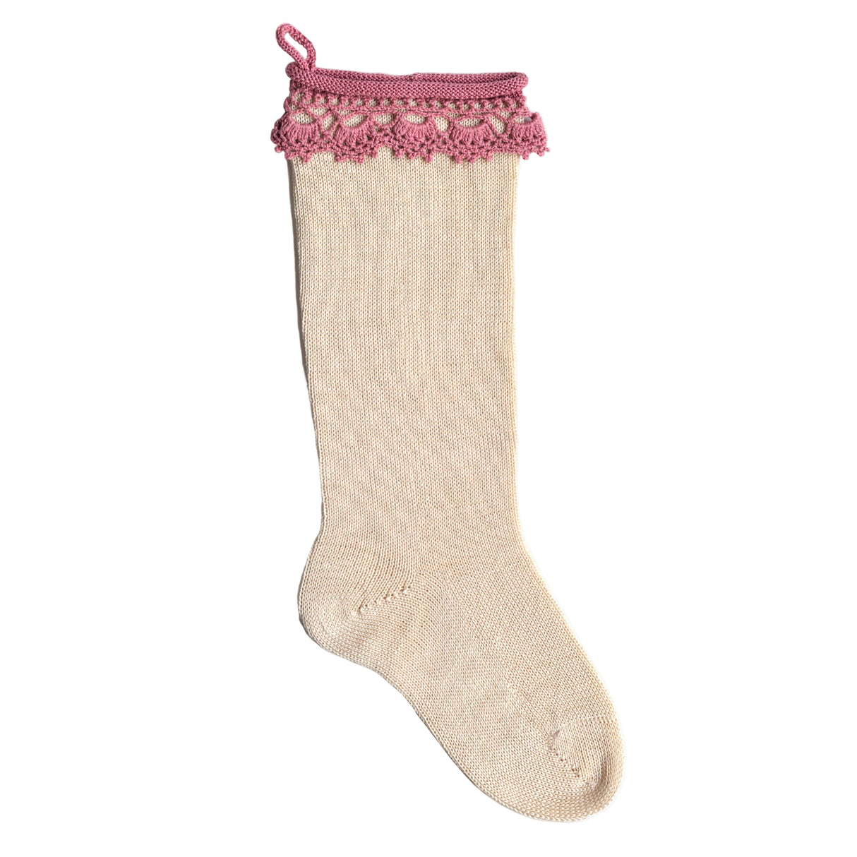 Boho Stocking, Rose