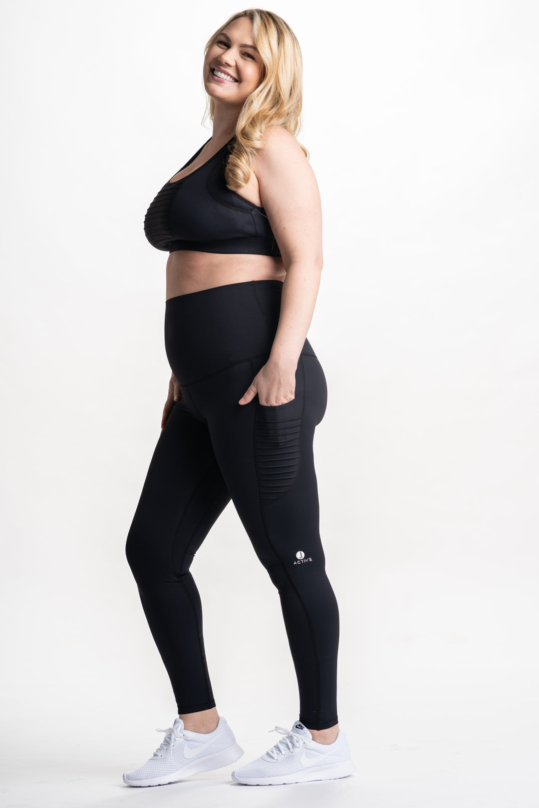 Kahina Maternity & Postpartum Leggings - HoneyBug 