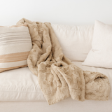 PATTERNED FAUX FUR XL THROW BLANKETS