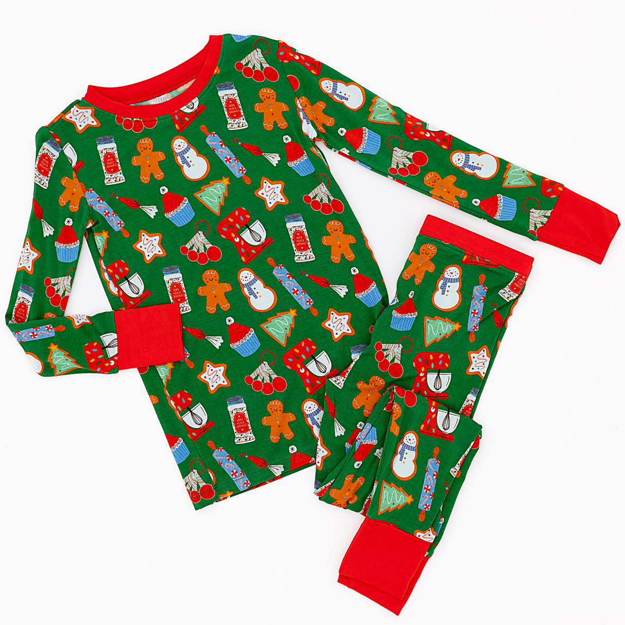 Baking Christmas Cheer Kids Pajamas