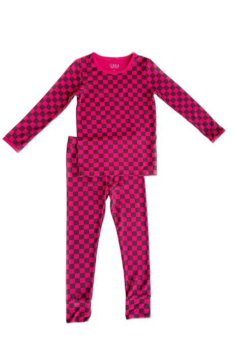 Long Sleeve Pajama Set - Clover x Bohemian Mama - HoneyBug 