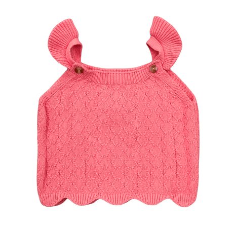 Girl's Knit Sweater Tank