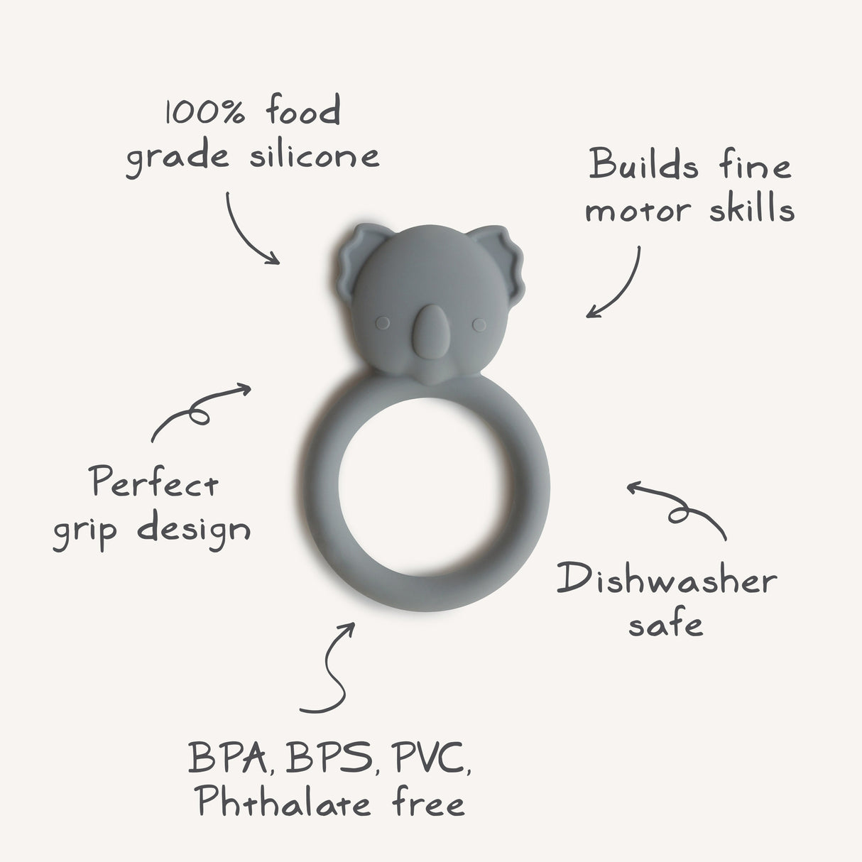 Koala Teether - HoneyBug 