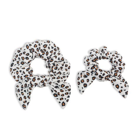 Mommy + Me Scrunchies Set - Leopard - HoneyBug 