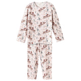Prairie Princess Girl's Western Bamboo Pajama Set - HoneyBug 
