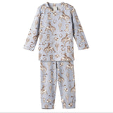 Wild Wrangler/Blue Cowboy Western Bamboo Kids Pajama Set