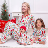 Christmas Merry Baby Bamboo Zipper Romper - Family Matching - HoneyBug 