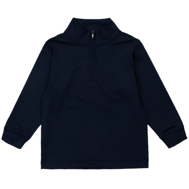 Sam Quarter Zip Pullover by LH Sport - Navy - HoneyBug 