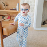 Thompson Boys' Pima Cotton Romper - Mallard Ducks - HoneyBug 