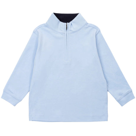 Spencer Quarter Zip Pullover - Light Blue - HoneyBug 