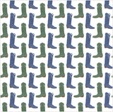 Charles Boys' Short Set - Cowboy Boots - HoneyBug 